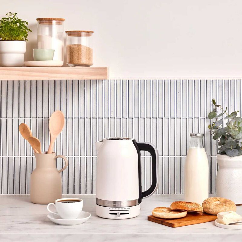 KitchenAid 1.7L Electric Kettle - Porcelain White image number 1